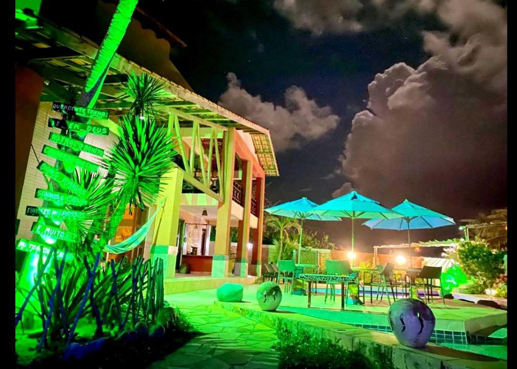 Pousada Flamboyant Village เบเบรีเบ ภายนอก รูปภาพ