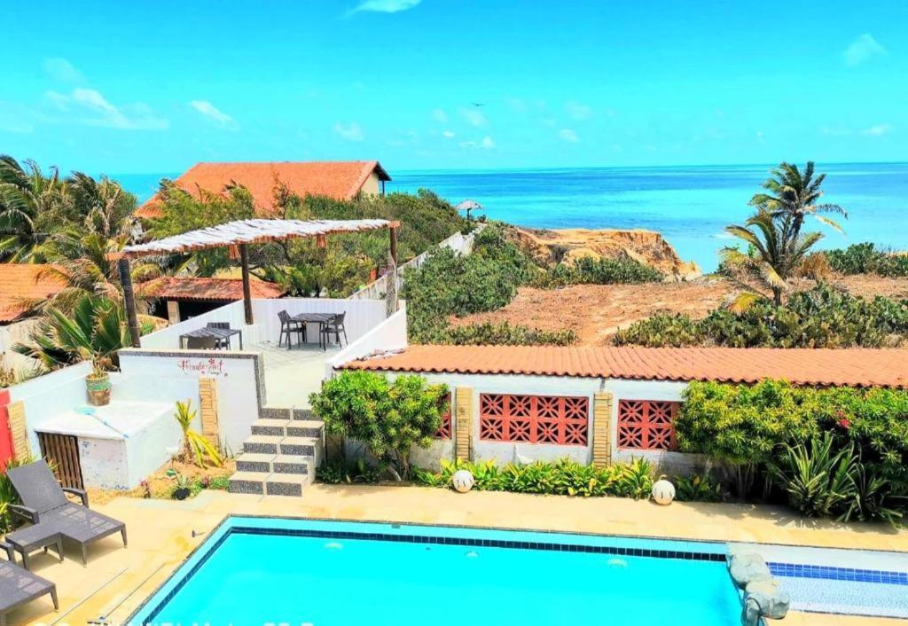 Pousada Flamboyant Village เบเบรีเบ ภายนอก รูปภาพ